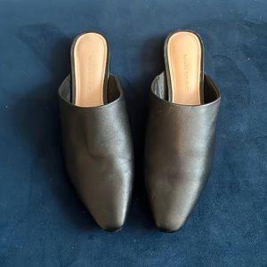Banana Republic Black Mules